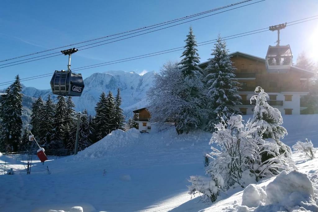 Studio Bettex 4P- Vue Mont-Blanc Saint-Gervais-les-Bains Εξωτερικό φωτογραφία